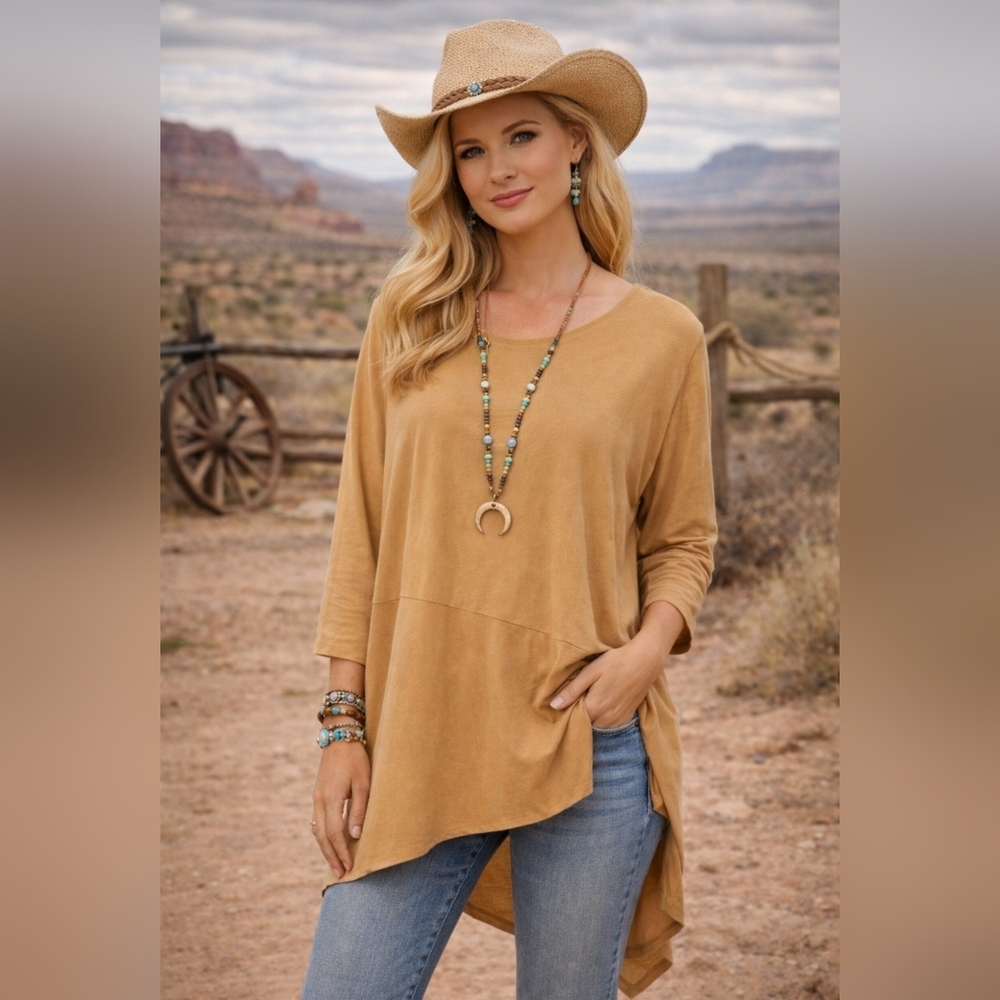 Travelers Collection Chico's Sueded Travel Top XL